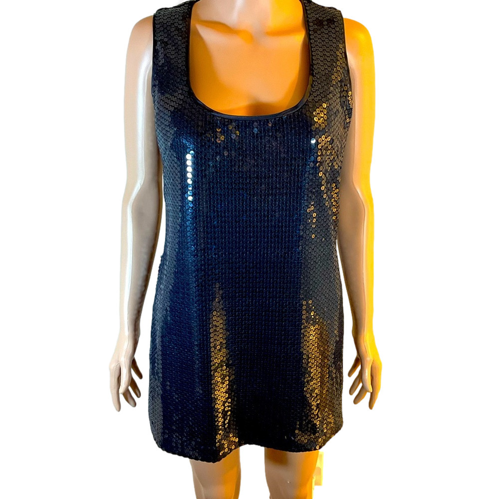 IMPERIAL BLUE SEQUIN DRESS SIZE MEDIUM